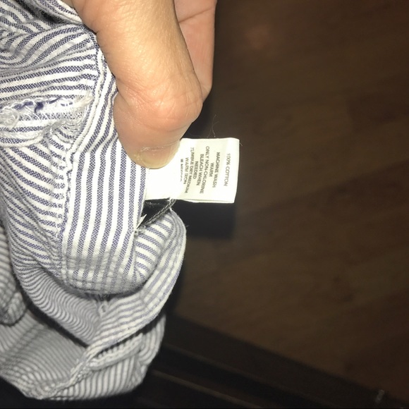 {Ann Taylor Loft}Striped Marisa Capri Pants Cotton - Picture 4 of 5